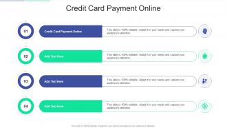 Credit Card Payment Online In Powerpoint And Google Slides Cpb