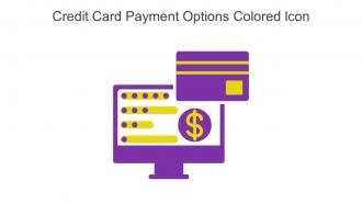 Credit Card Payment Options Colored Icon In Powerpoint Pptx Png And Editable Eps Format
