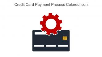 Credit Card Payment Process Colored Icon In Powerpoint Pptx Png And Editable Eps Format