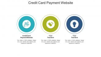 Credit card payment website ppt powerpoint presentation pictures background image cpb