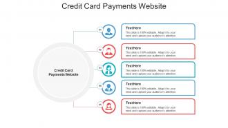 Credit card payments website ppt powerpoint presentation show themes cpb