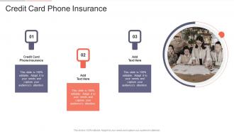 Credit Card Phone Insurance In Powerpoint And Google Slides Cpb