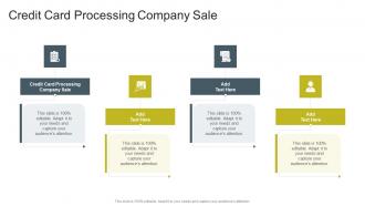 Credit Card Processing Company Sale In Powerpoint And Google Slides Cpb