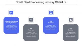 Credit Card Processing Industry Statistics Ppt Powerpoint Presentation Infographic Template Images Cpb