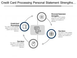 Credit Card Processing Personal Statement Strengths Personal Development Cpb