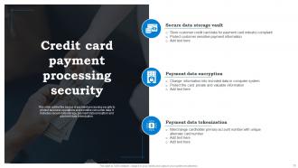 Credit Card Processing Powerpoint Ppt Template Bundles Designed Adaptable