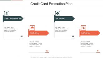 Credit Card Promotion Plan In Powerpoint And Google Slides Cpb