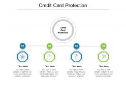 Credit card protection ppt powerpoint presentation show layout cpb