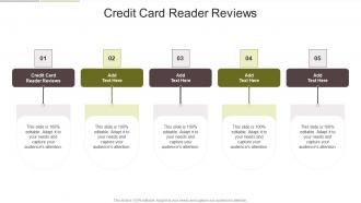 Credit Card Reader Reviews In Powerpoint And Google Slides Cpb