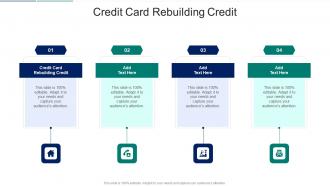 Credit Card Rebuilding Credit In Powerpoint And Google Slides Cpb