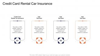 Credit Card Rental Car Insurance In Powerpoint And Google Slides Cpb