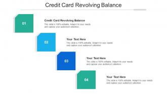 Credit Card Revolving Balance Ppt Powerpoint Presentation Icon Deck Cpb