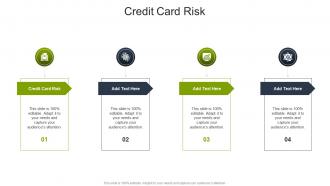 Credit Card Risk In Powerpoint And Google Slides Cpb
