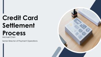 Credit Card Settlement Process PPT Guidelines VA