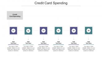 Credit Card Spending Ppt Powerpoint Presentation Gallery Slideshow Cpb