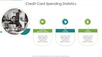 Credit Card Spending Statistics In Powerpoint And Google Slides Cpb