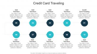 Credit Card Traveling In Powerpoint And Google Slides Cpb