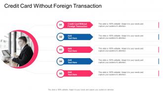 Credit Card Without Foreign Transaction In Powerpoint And Google Slides Cpb