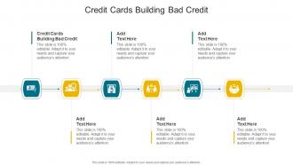 Credit Cards Building Bad Credit In Powerpoint And Google Slides Cpb