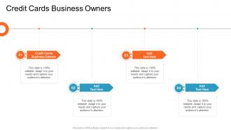 Credit Cards Business Owners In Powerpoint And Google Slides Cpb