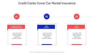 Credit Cards Cover Car Rental Insurance In Powerpoint And Google Slides Cpb