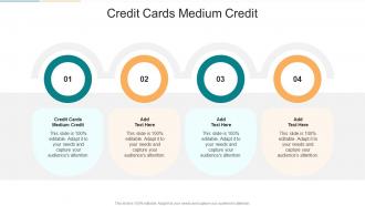 Credit Cards Medium Credit In Powerpoint And Google Slides Cpb