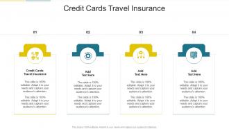 Credit Cards Travel Insurance In Powerpoint And Google Slides Cpb