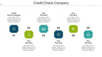 Credit Check Company Ppt Powerpoint Presentation Ideas Grid Cpb