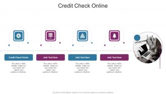 Credit Check Online In Powerpoint And Google Slides Cpb