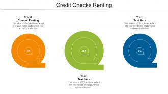 Credit Checks Renting Ppt Powerpoint Presentation Icon Example Introduction Cpb