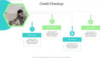 Credit Checkup In Powerpoint And Google Slides Cpb