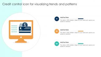 Credit Control Icon For Visualizing Trends And Patterns