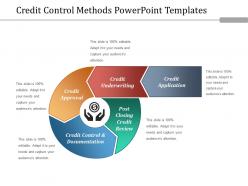 Credit control methods powerpoint templates