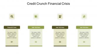 Credit Crunch Financial Crisis In Powerpoint And Google Slides Cpb