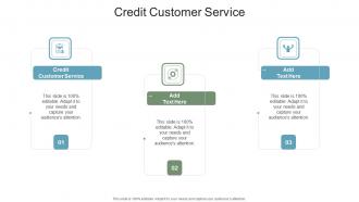Credit Customer Service In Powerpoint And Google Slides Cpb