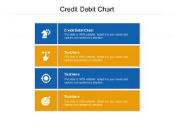 Credit debit chart ppt powerpoint presentation layouts slideshow cpb