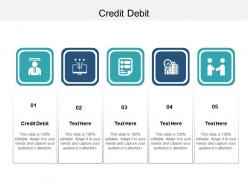Credit debit ppt powerpoint presentation infographic template sample cpb