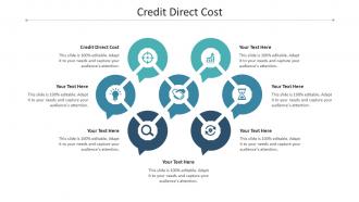 Credit Direct Cost Ppt Powerpoint Presentation Inspiration Deck Cpb