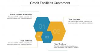 Credit Facilities Customers Ppt Powerpoint Presentation Visual Aids Summary Cpb