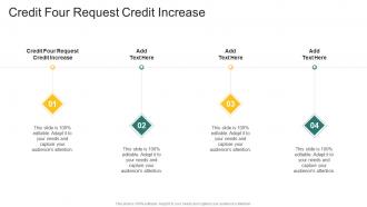 Credit Four Request Credit Increase In Powerpoint And Google Slides Cpb