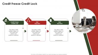 Credit Freeze Credit Lock In Powerpoint And Google Slides Cpb