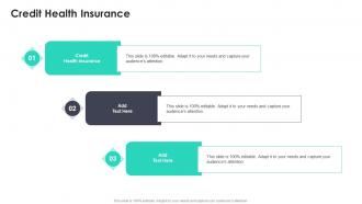 Credit Health Insurance In Powerpoint And Google Slides Cpb