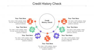 Credit History Check Ppt Powerpoint Presentation File Graphics Template Cpb
