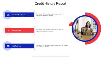 Credit History Report In Powerpoint And Google Slides Cpb