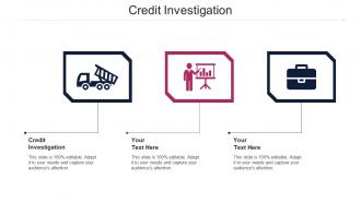 Credit Investigation Ppt Powerpoint Presentation Model Graphics Cpb