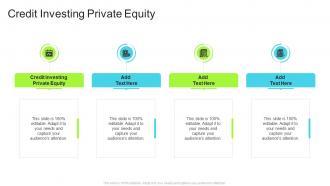 Credit Investing Private Equity In Powerpoint And Google Slides Cpb