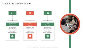 Credit Karma Affect Score In Powerpoint And Google Slides Cpb