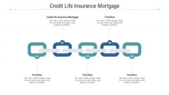 Credit life insurance mortgage ppt powerpoint presentation pictures show cpb