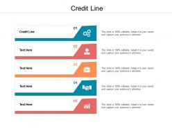 Credit line ppt powerpoint presentation ideas graphics cpb