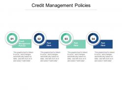 Credit management policies ppt powerpoint presentation file example introduction cpb